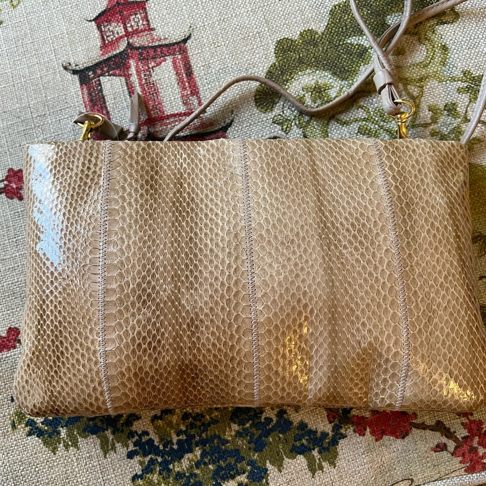 BNWT GORGEOUS Vintage Snakeskin Purse